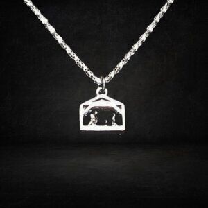 A Night In Bethlehem's Stable Necklace